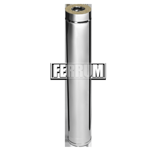 Сэндвич 1,0м (430/0,5мм + нерж.) D150х250 Ferrum